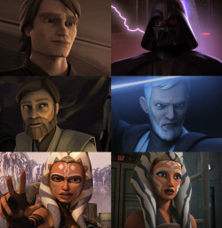 surakllap:The Clone Wars Trinity (Anakin Skywalker, Obi-Wan Kenobi,