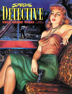 vitazur:  Special Detective magazine, cover art by Rudy Nappi,