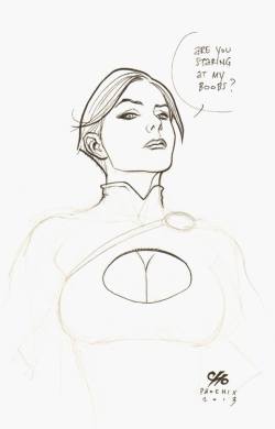 artverso:  Frank Cho - Power Girl  