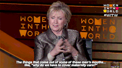 teenagedream: Hillary at the Women In the World Summit - April