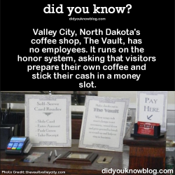 did-you-kno:  Valley City, North Dakota’s coffee shop, The