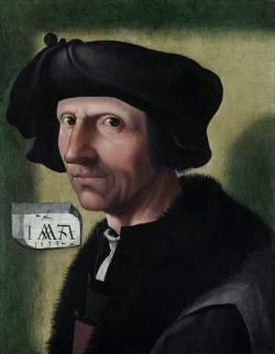 Jacob Cornelisz van Oostsanen · Autoritratto (1533)