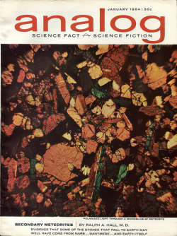 scificovers:Analog Science Fact - Science Fiction, January 1964.