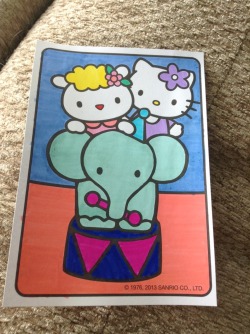 pickle-pippa:  littlestmiku:  One of my Hello Kitty coloring