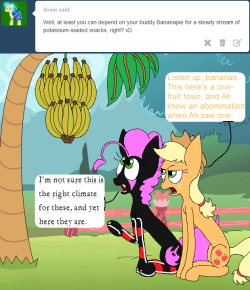 darkfiretaimatsu:  Applejack says we “don’t take kindly to