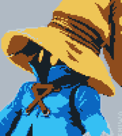 chiwadesu:    [Pixel Art]  Final Fantasy IX   Vivi Ornitier