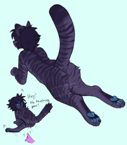 Khajiiti are very ticklish[open for commissions!]