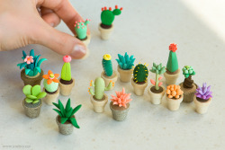 etsy:  Love these little succulent sculptures by joojoo (she