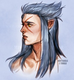 mintyskulls:  A quick Saix looking soft from last nightDo not