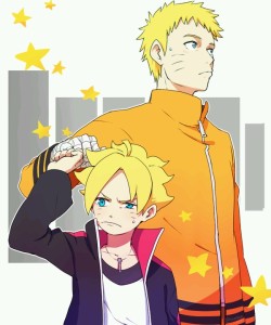 ramenuzumaki:   ナルトとボルト。 (twitter) All the credit