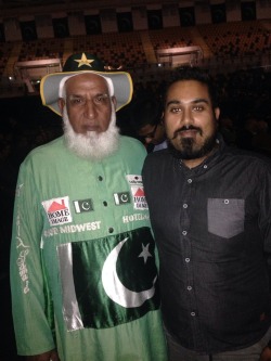 Me with chacha cricket at the reception of governor of Punjab