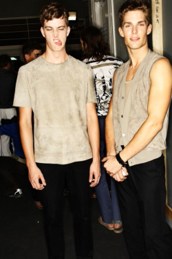 redemptioniv:  Hermès - Spring/Summer 2012 (backstage)