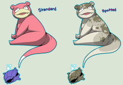 Slowpoke Variations Oops, forgot I finished these ones.Thanks