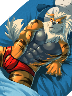 chrispywolf:  arcanine by nuroi