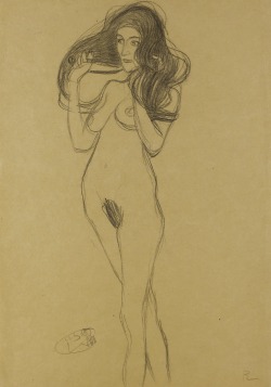 thunderstruck9:  Gustav Klimt (Austrian, 1862-1918), Stehender