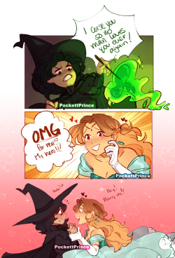 pockettprince: so a witch curses a princess that wronged her