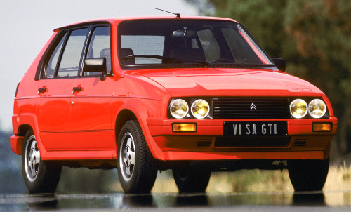 carsthatnevermadeitetc:  Citroën Visa GTi, 1984. The Visa was