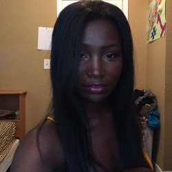 darkskinnedblackbeauty:  Nafeesah Instagram:@foshposh Foshposh.Tumblr.com