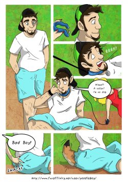inflatabull:  Walkies!: 01 / 02 / 03 / 04 of 04  by poodleboy  