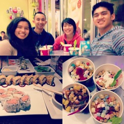 Kabuki and Menchies with these @noinstagramnikki @jellobra @annieroo_