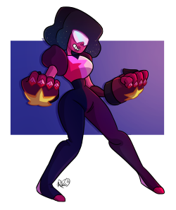 missmistymooart:  I forgot to post my garnet doodle from this