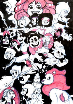 thevipersnake:  I haven’t done a Steven Universe fanart in