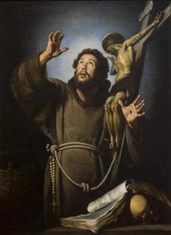 St. Francis in Ecstasy Bernardo Strozzi (Italian, 1581 – 1644)