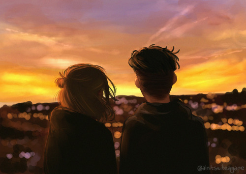 ainitsuite-agape:another sunset and another sunrise with you