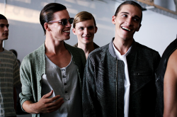 ughommes:  Yigal Azrouël SS 2011BACKSTAGE