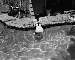 creativerehab:  Afternoon swim. Lo-res 120 film scan.