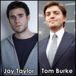 famousnudenaked:  Jay Taylor & Tom Burke in Donkey Punch