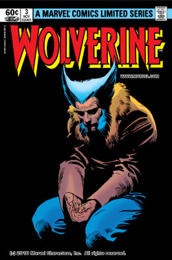 theartofthecover:  Wolverine Limited Series #3 Art By: Frank