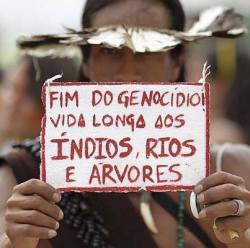 brazilwonders:  “[for the] end of the genocide! Long life to