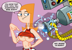 phineasandferbhentai:  Another fuck-obsessed hottie Phineas and