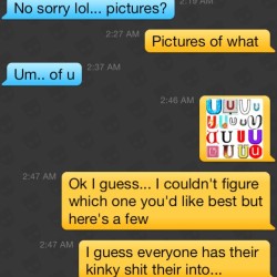 jajoserns:  I just had to do it to him LOL #Grindr #LGBTQ #BOL