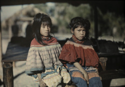unrar:  Native American children in the village at Blind Pass,