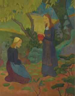 catonhottinroof: Paul Sérusier (1864-1927)  Jeune bretonne