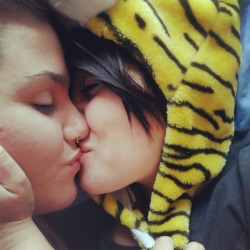 lesbians-run-the-world:  me (on the right) and my cutie.  Follow