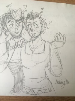 trashy-shipper:  :3 I haven’t drawn them in a while…here