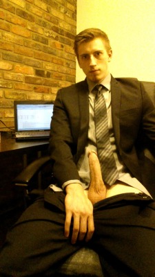 uniformsmakemehard:  Fuck!  Can I get a job in your office?