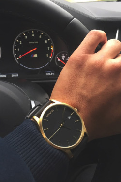 themanliness:  The Gold Classic from MVMT Watches. Check out