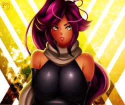 jassycoco:  Smile, Yoruichi-san! :D