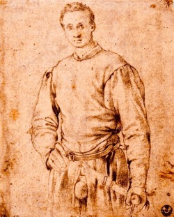 apollophile:  Youth holding his Sword Francesco Guardi ca. 1528-30