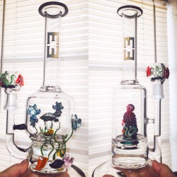 allthingsdankk:  A couple new pieces I received 💘 (@empireglassworks