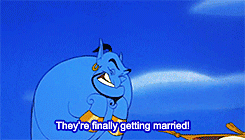 didusaydisney:  Aladdin’s getting married, and it’s gonna