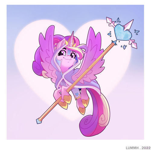 texasuberalles:Valentine’s Day - Pony Crystal Priestess Cadance