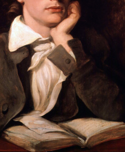 (detail) John Keats, by William Hilton (died 1839)