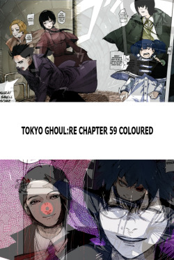 Tokyo Ghoul:RE Chapter 59 Coloured(besides the urie & matsuri