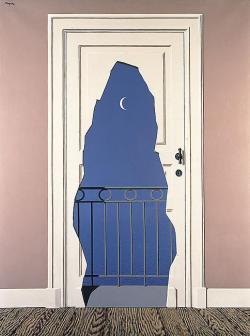 raisedbymyths:René Magritte (Belgian, 1898-1967), L’acte