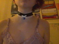 masterslovelykitten:  Another new collar, form KittenTreasures